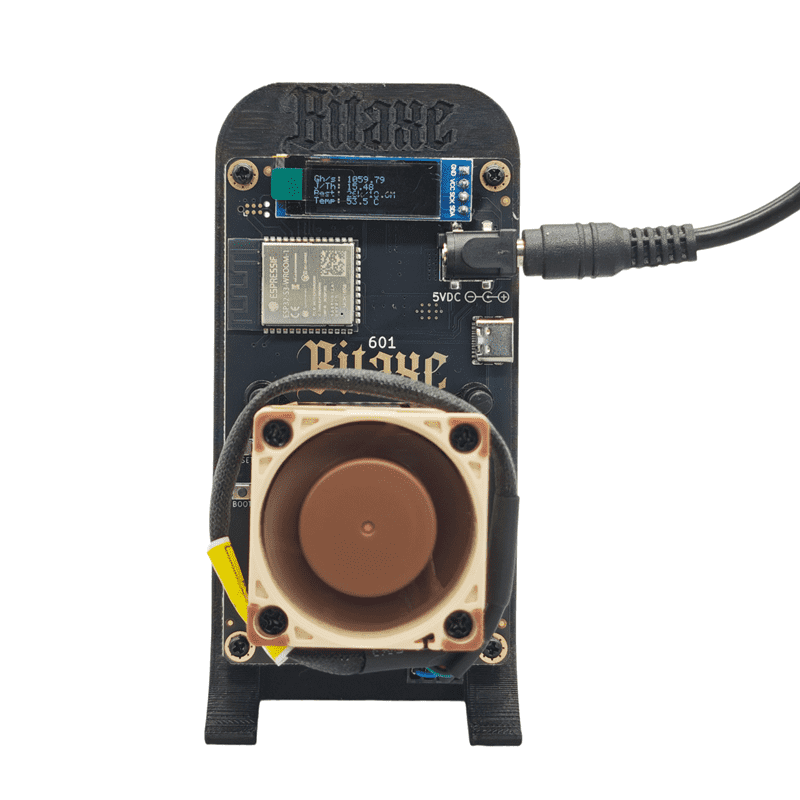 Bitaxe Gamma 601 Solo Lucky Miner Crypto Miners 1.2th/S BM1370 ASIC Chip 18W Open Souce Home Использование лотерейная машина